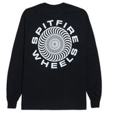 Spitfire - Classic 87 Swirl L/S (Black/White)